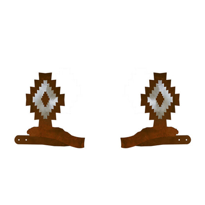 DR-9020 Desert Diamond Tie Back Burnished