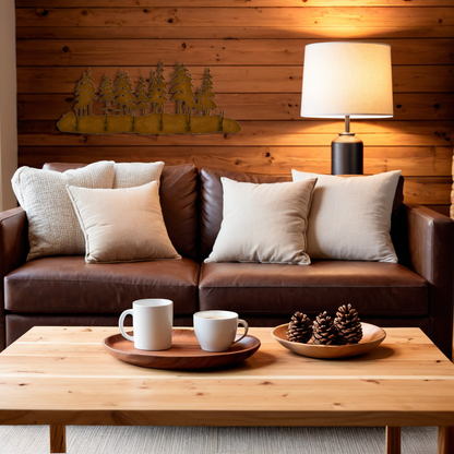 Pine Forest Scenic Six Hook