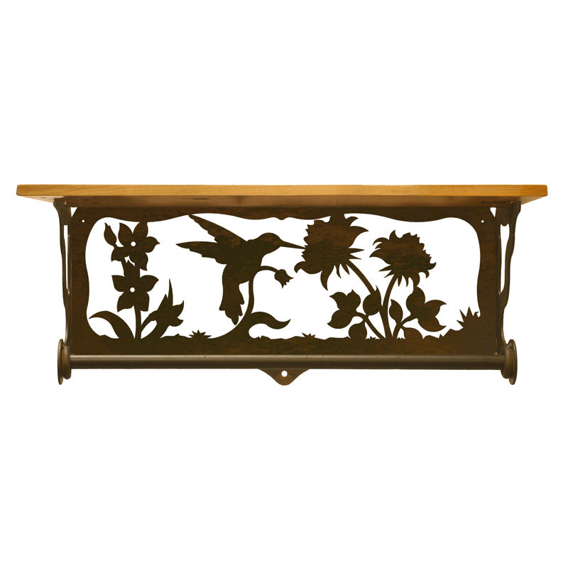 Hummingbird 20" Hand Towel Bar Shelf