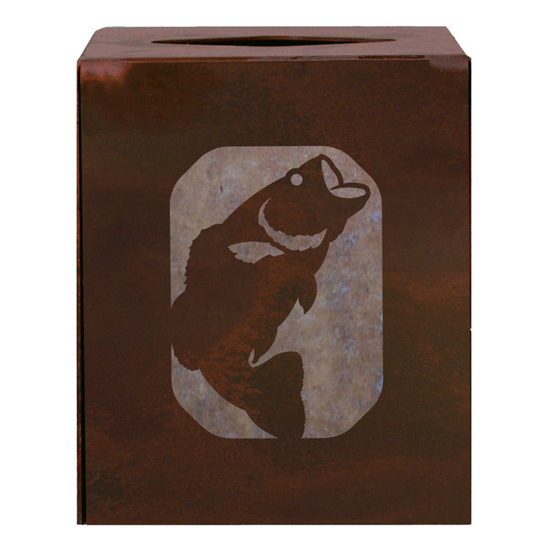 TC-9311 Bass Square Tissue Box Cover