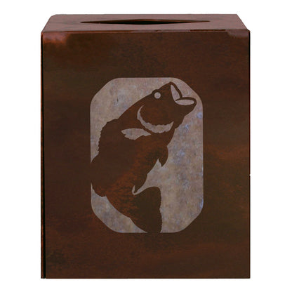 TC-9311 Bass Square Tissue Box Cover