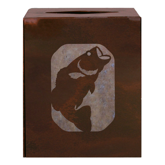 TC-9311 Bass Square Tissue Box Cover