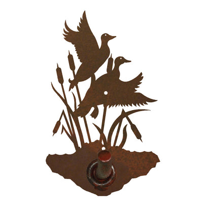 BA-8227 Ducks in the Cattail Robe Hook