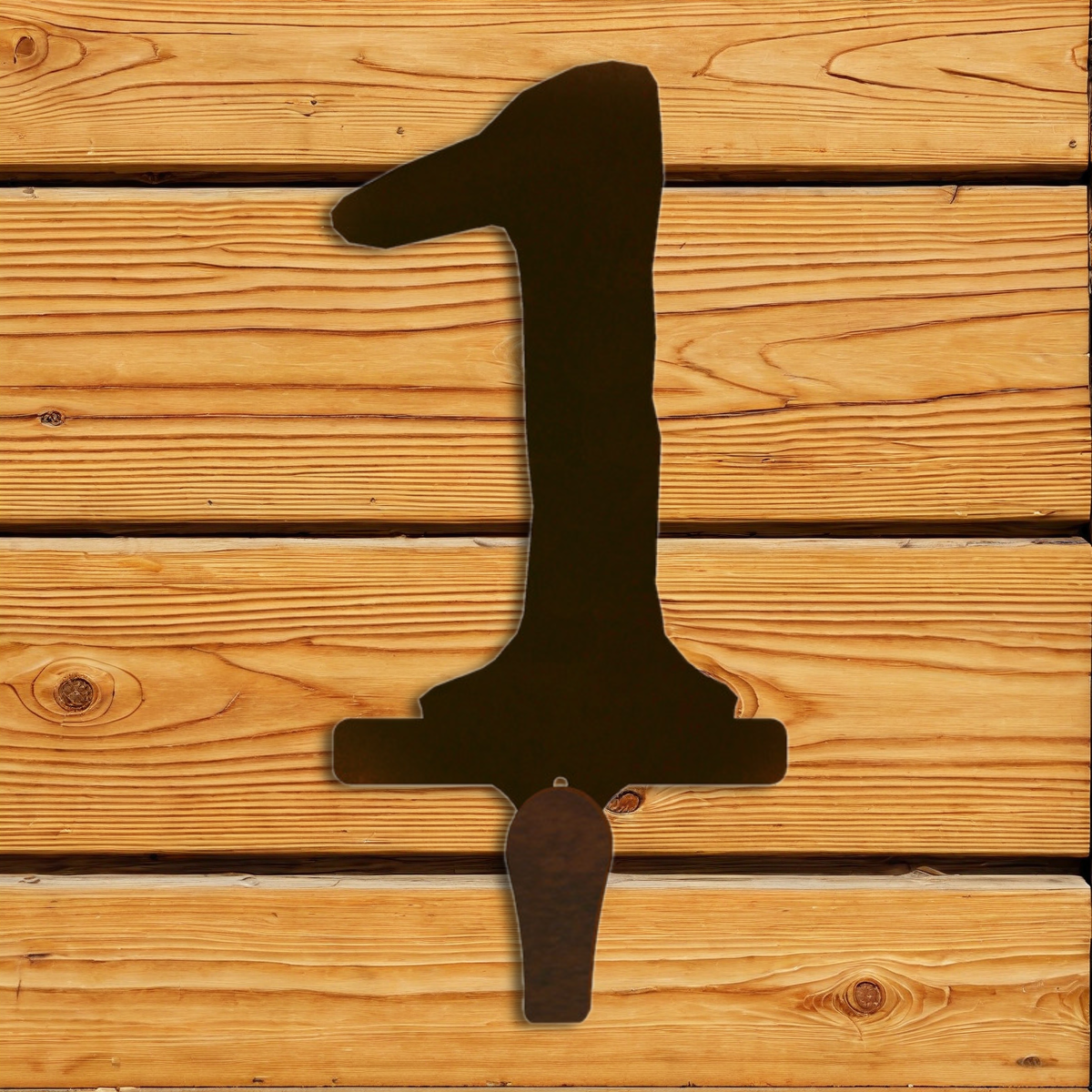 CHL-501 1 Lodge Font Single Coat Hook