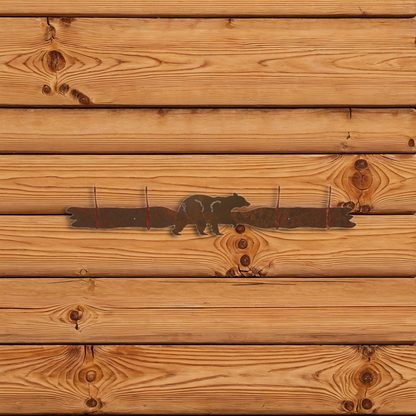 CH-5407 Black Bear Four Hook