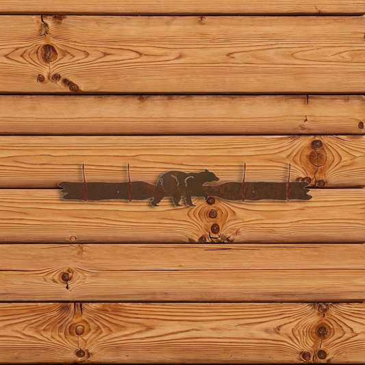 CH-5407 Black Bear Four Hook