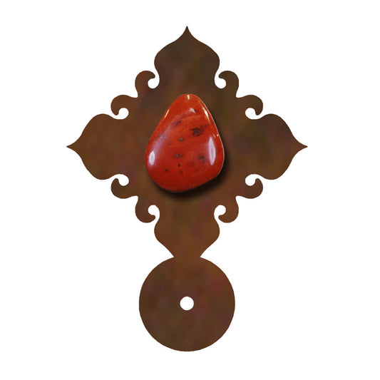 Red Jasper Drawer Pull