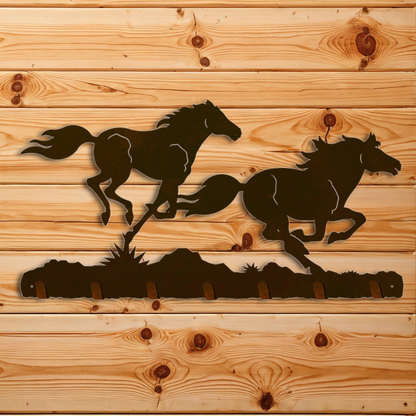 KC-2080 Running Horse Key Chain Holder