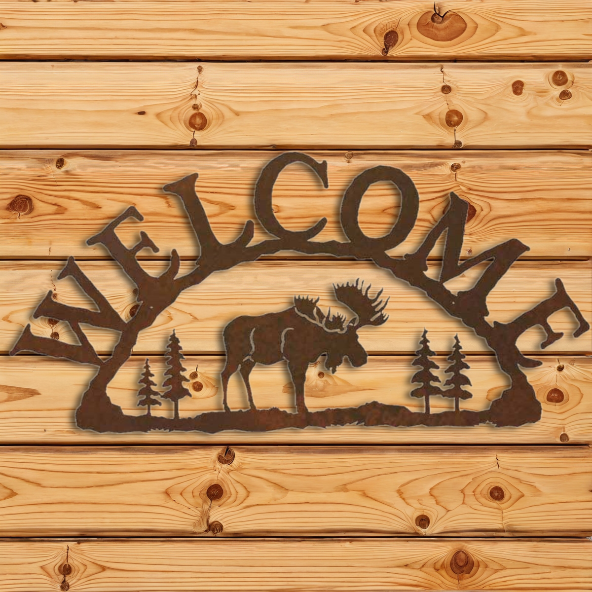 AS-2065 Moose Address Sign