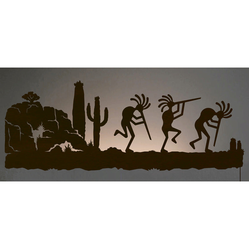WA-9026 Kokopelli Back Lite Wall Art