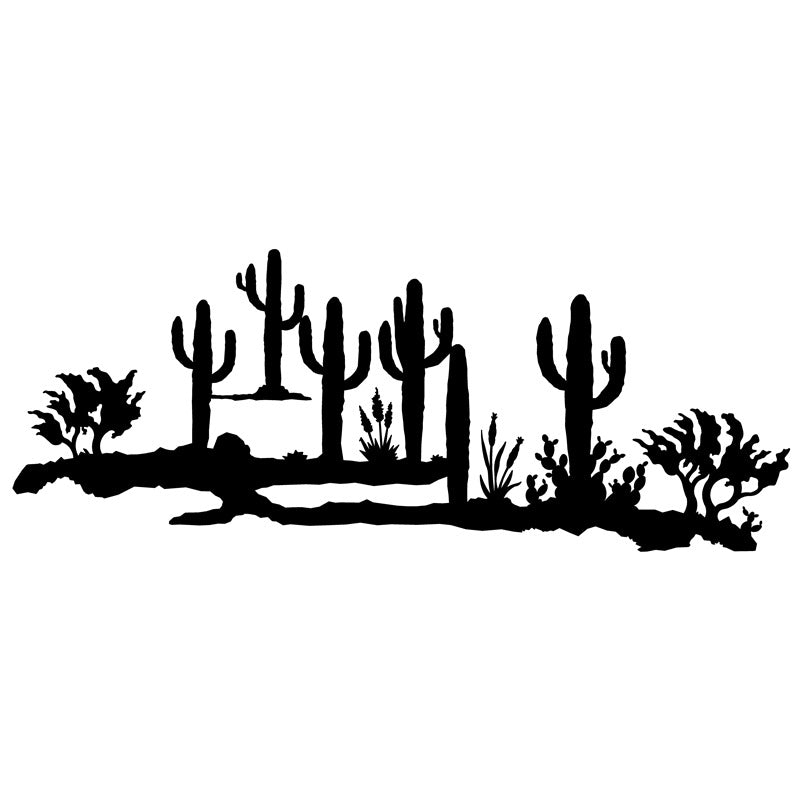Desert Scene Wall Art - 42"