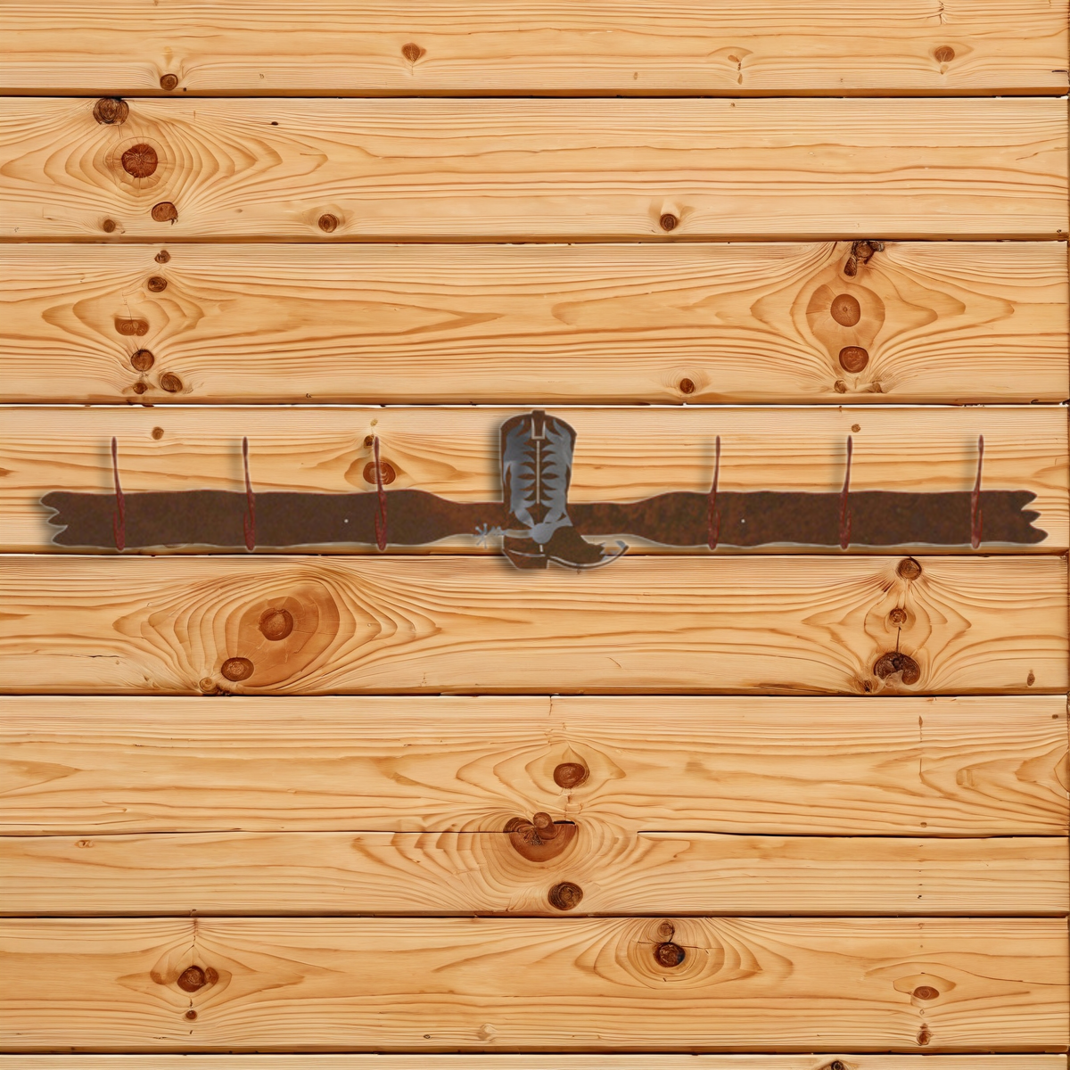 CH-5605 Boot Six Hook Burnished