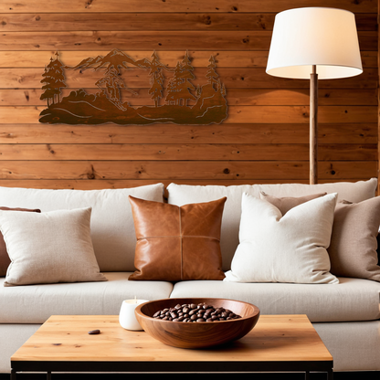 Skier Wall Art - 42"