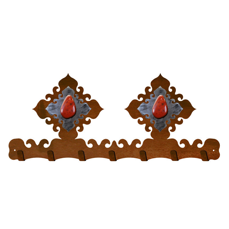 Red Jasper Stone Key Chain Holder