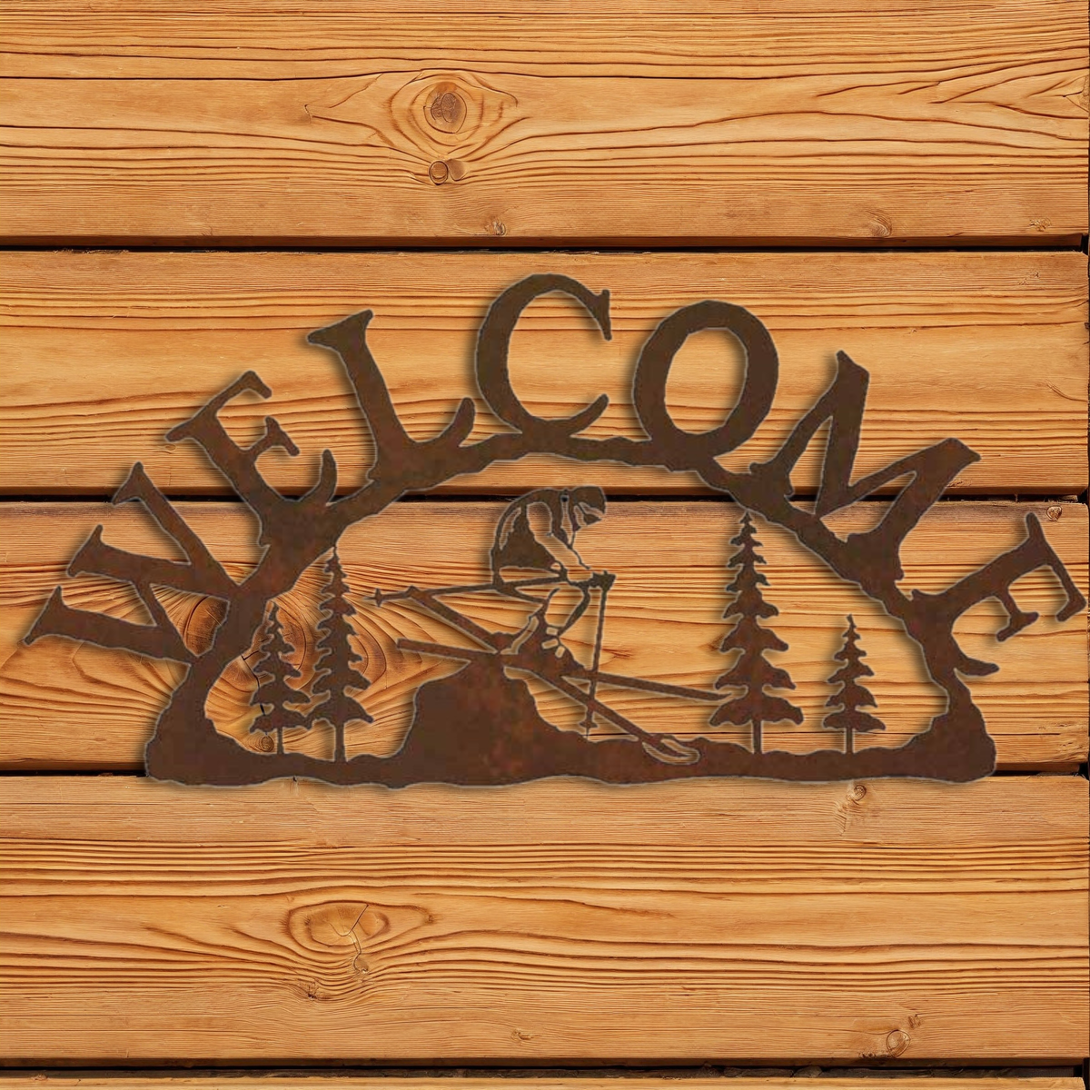 AS-3007 Skier Address Sign