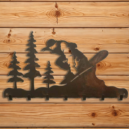 KC-2135 Snowboarder Key Chain Holder