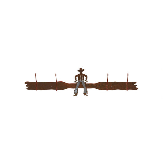 Cowboy Burnished Four Hook