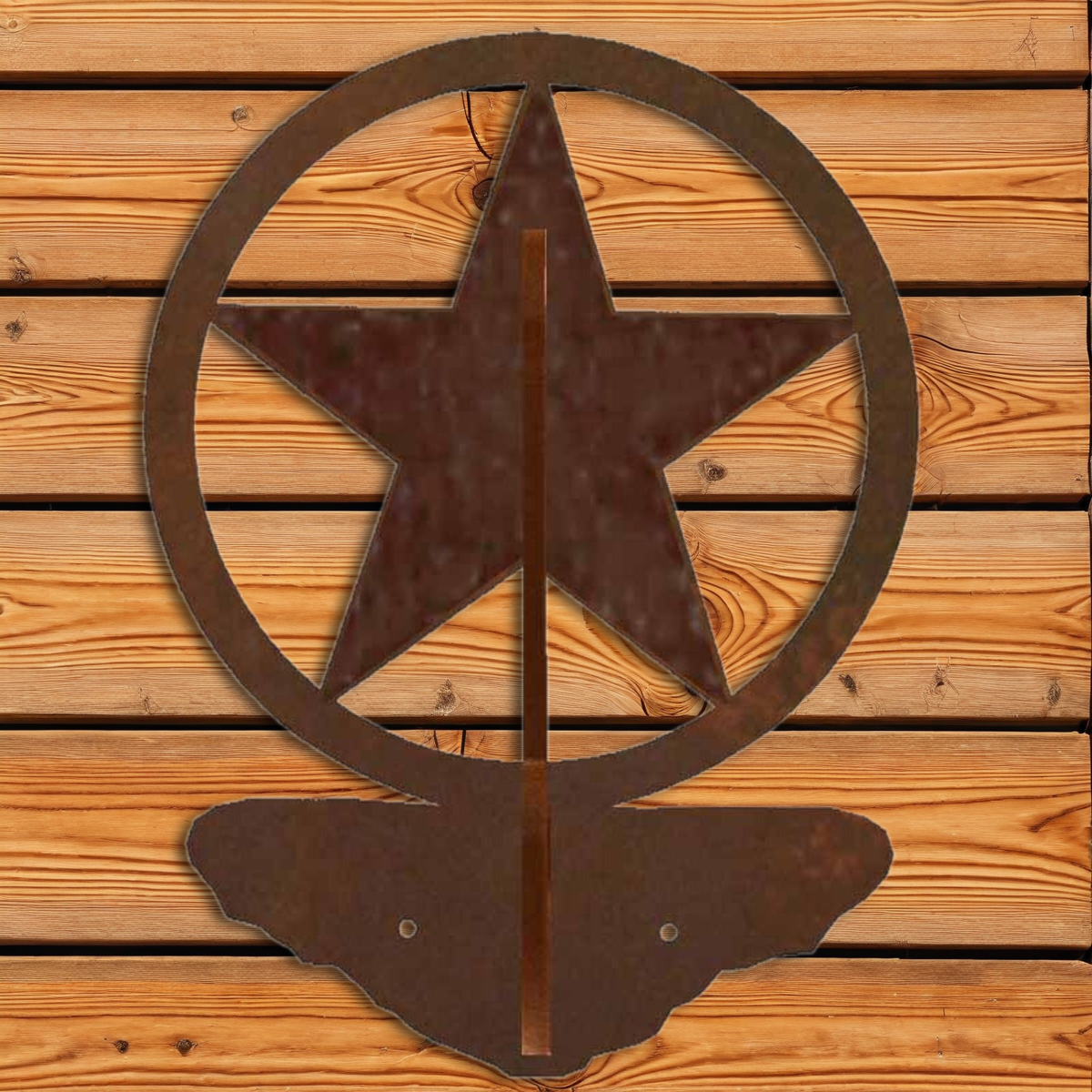 CH-5272 Texas Star Double Coat Hook