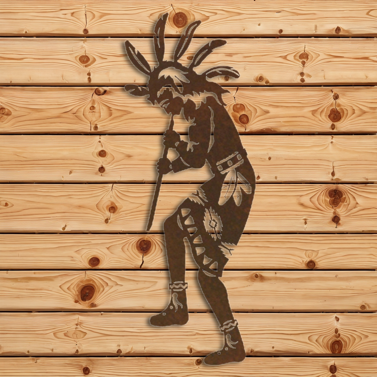 WA-4256 Flute Player One Wall Art - 42"