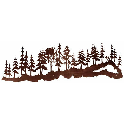 Pine Forest Wall Art - 84"