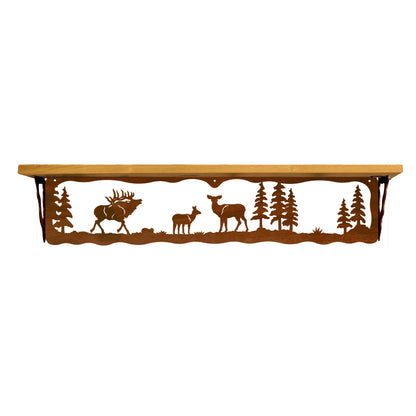 Elk Family 34" Shelf
