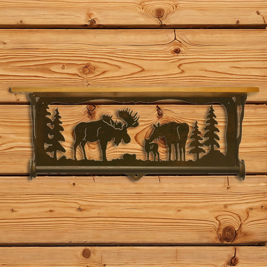 BA-2030 Moose 20" Hand Towel Bar Shelf