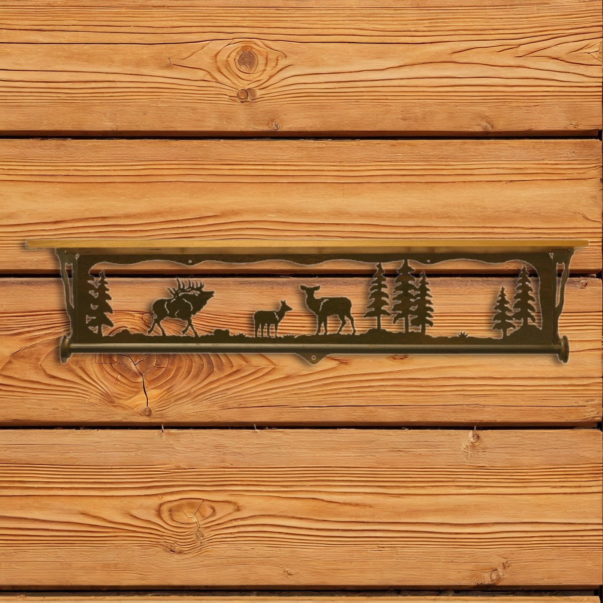 BA-3420 Elk 34" Towel Bar Shelf