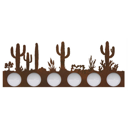LST-7607 Desert Scene Six Light Vanity