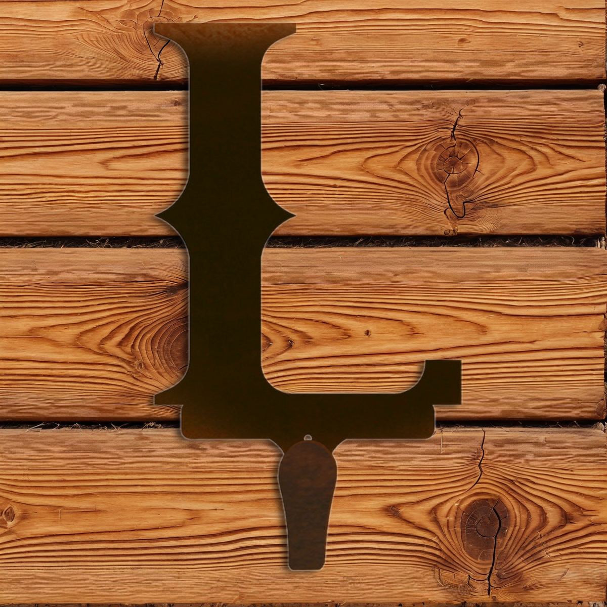 CHL-621 L Western Font Single Coat Hook