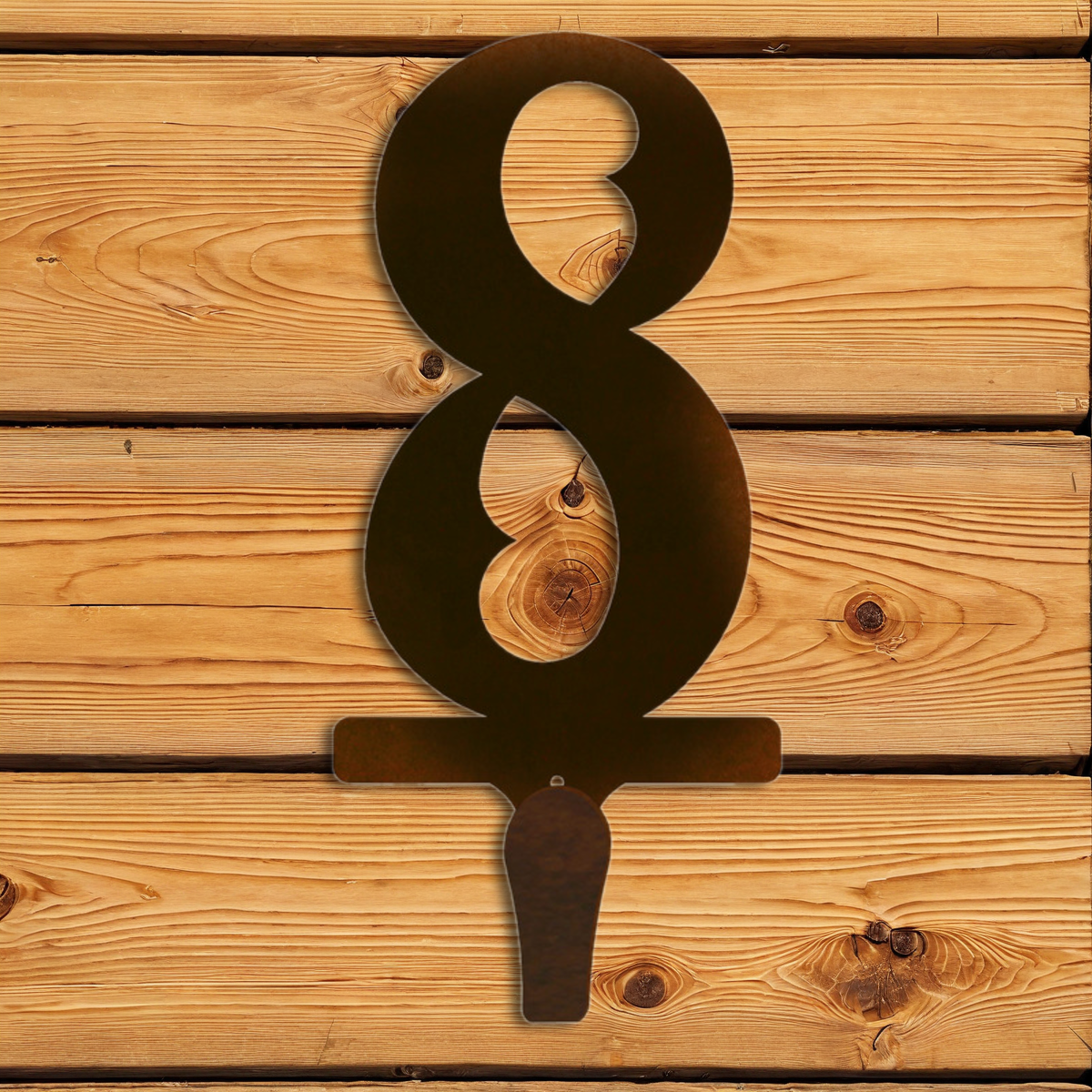 CHL-608 8 Western Font Single Coat Hook