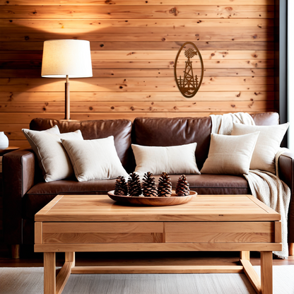 Windmill Oval Vertical Wall Art