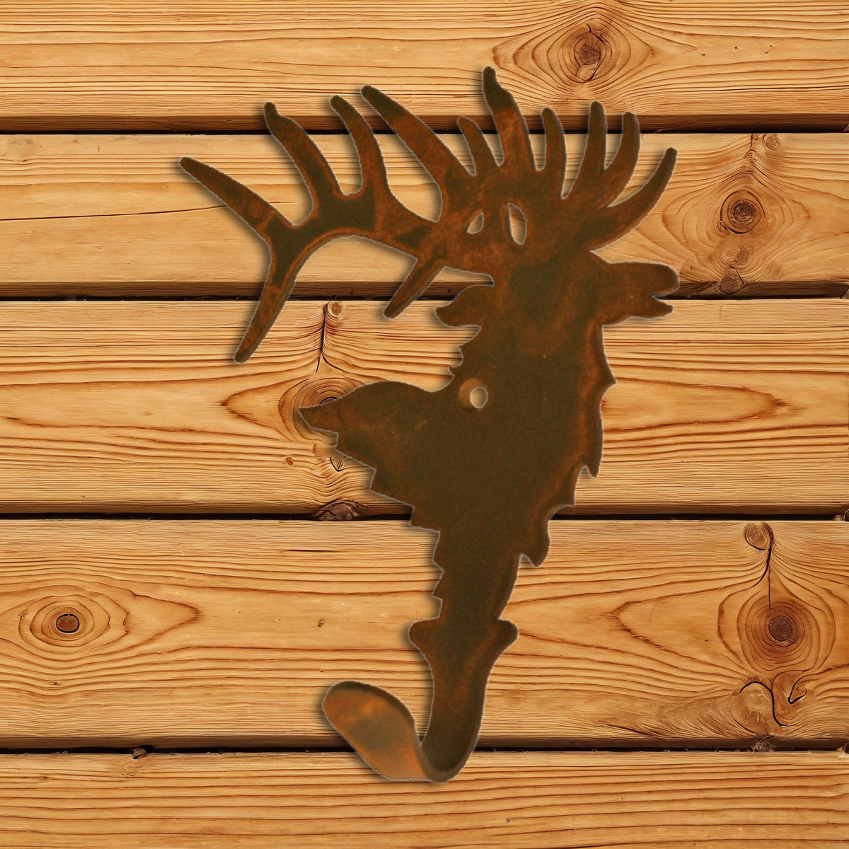 CH-5128 Elk Single Coat Hook