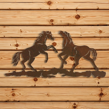 WA-4264 Wild Horses Wall Art - 42"