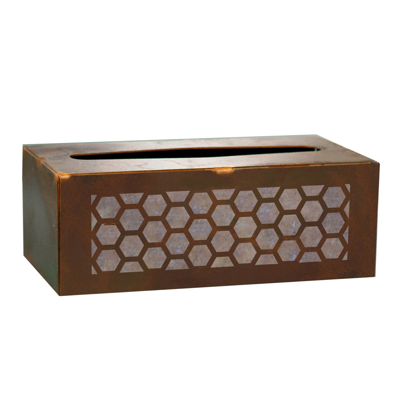 TC-9232 Honey Comb Rectangle Tissue Box Cover