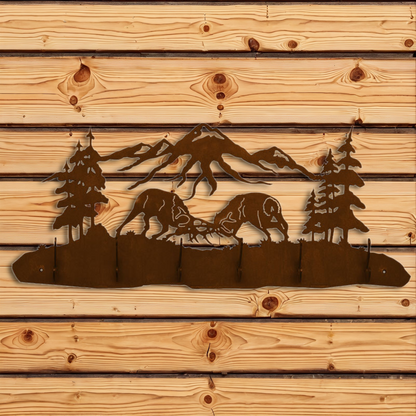 CH-5712 Fight Bull Elk Scenic Six Hook