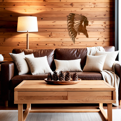 Chief Bust Wall Art - 30"