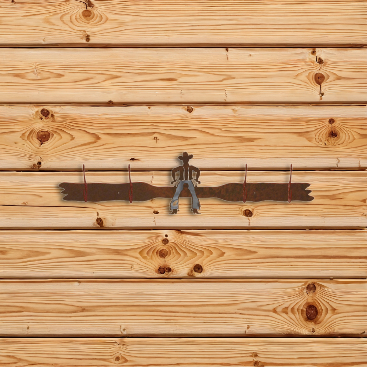 CH-5412 Cowboy Burnished Four Hook