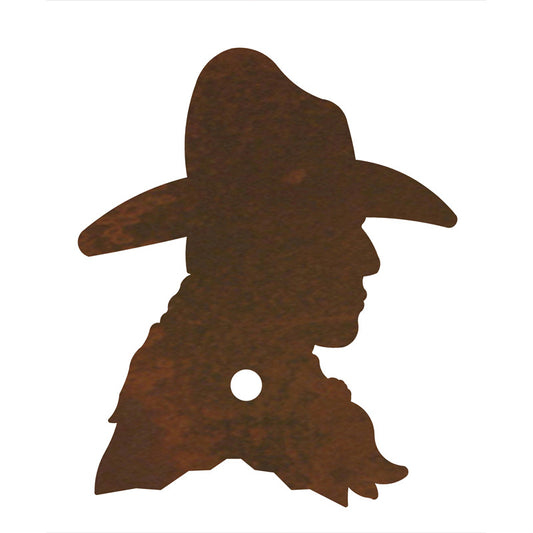 DP-1211 Cowboy Head Drawer Pull