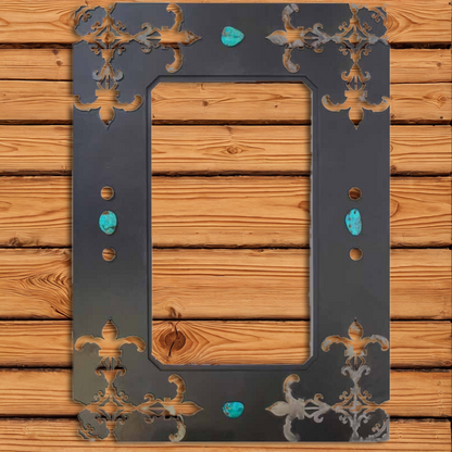 MVB-5007 36" Fleur De Lis Mirror