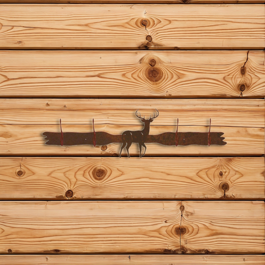 CH-5464 White Tail Deer Four Hook