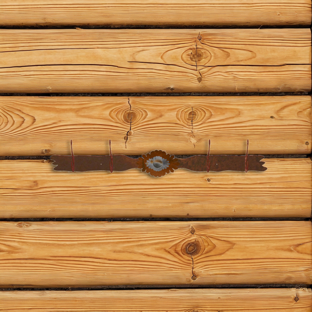 CH-4420 Sunburst Concho Four Hook