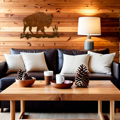 Buffalo Wall Art - 30"