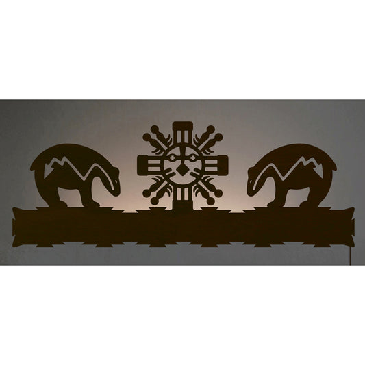 WA-9020 Fetish Bear Back Lite Wall Art