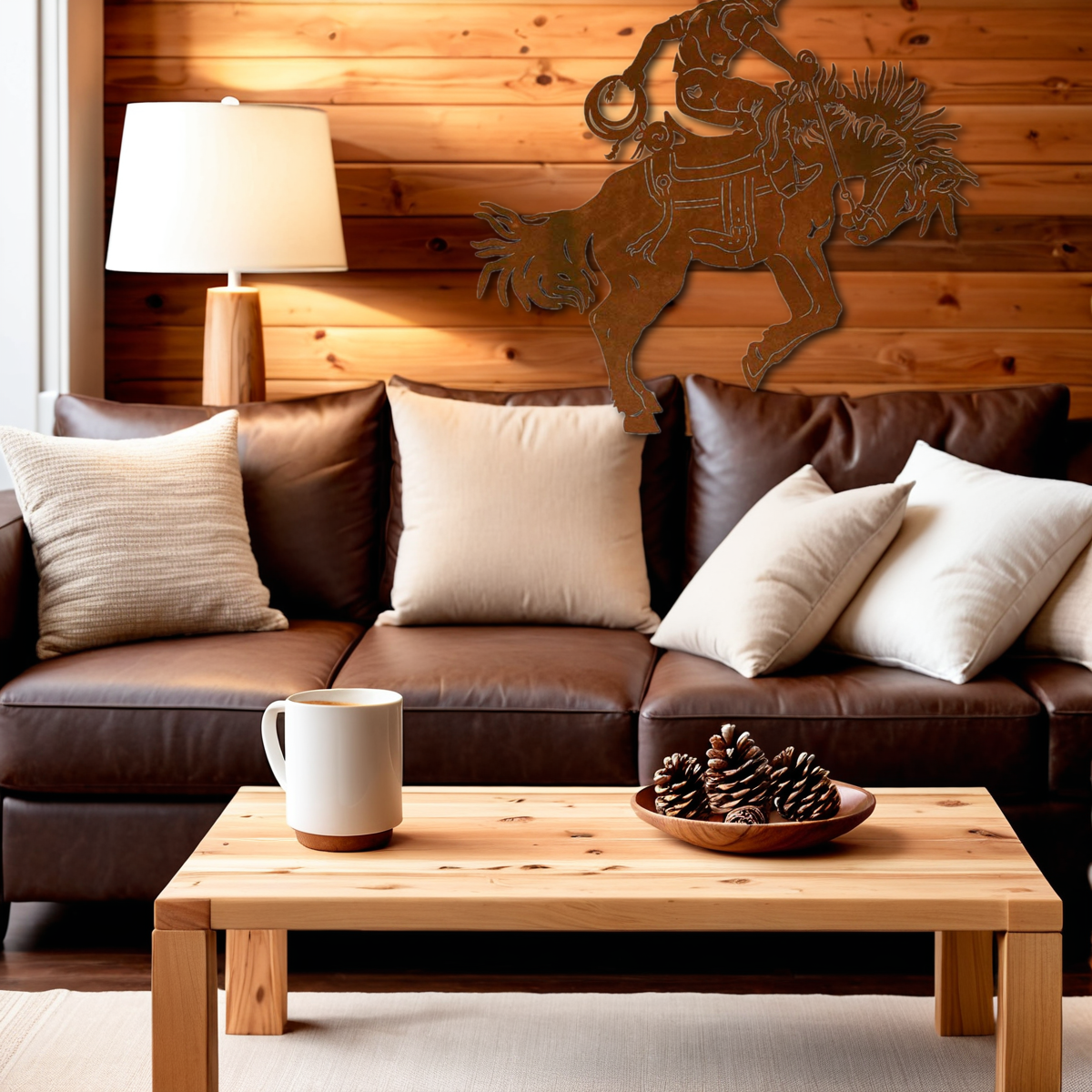 Bronc Rider Wall Art - 42"