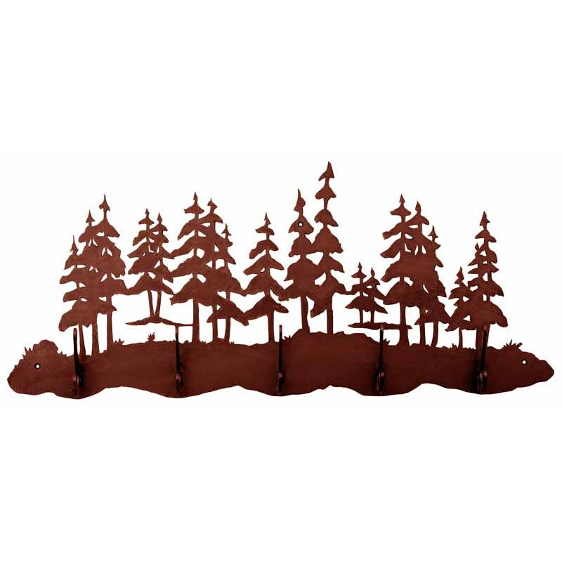 Pine Forest Scenic Five Hook