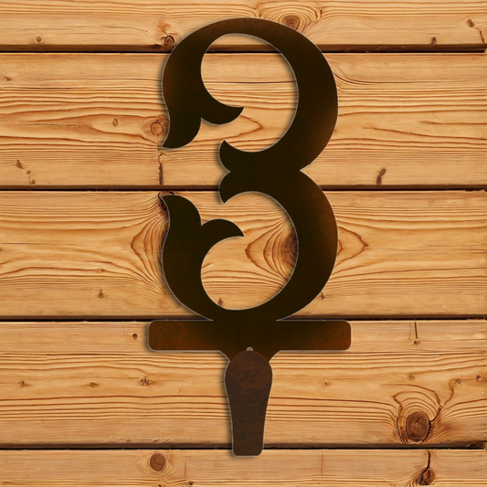CHL-603 3 Western Font Single Coat Hook