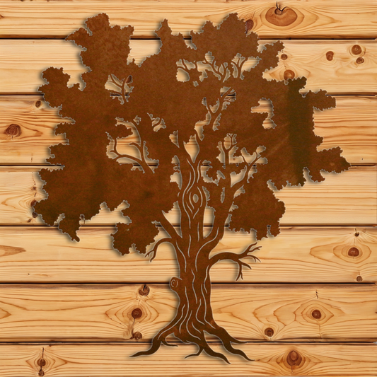 WA-3085 Oak Tree Wall Art - 30"