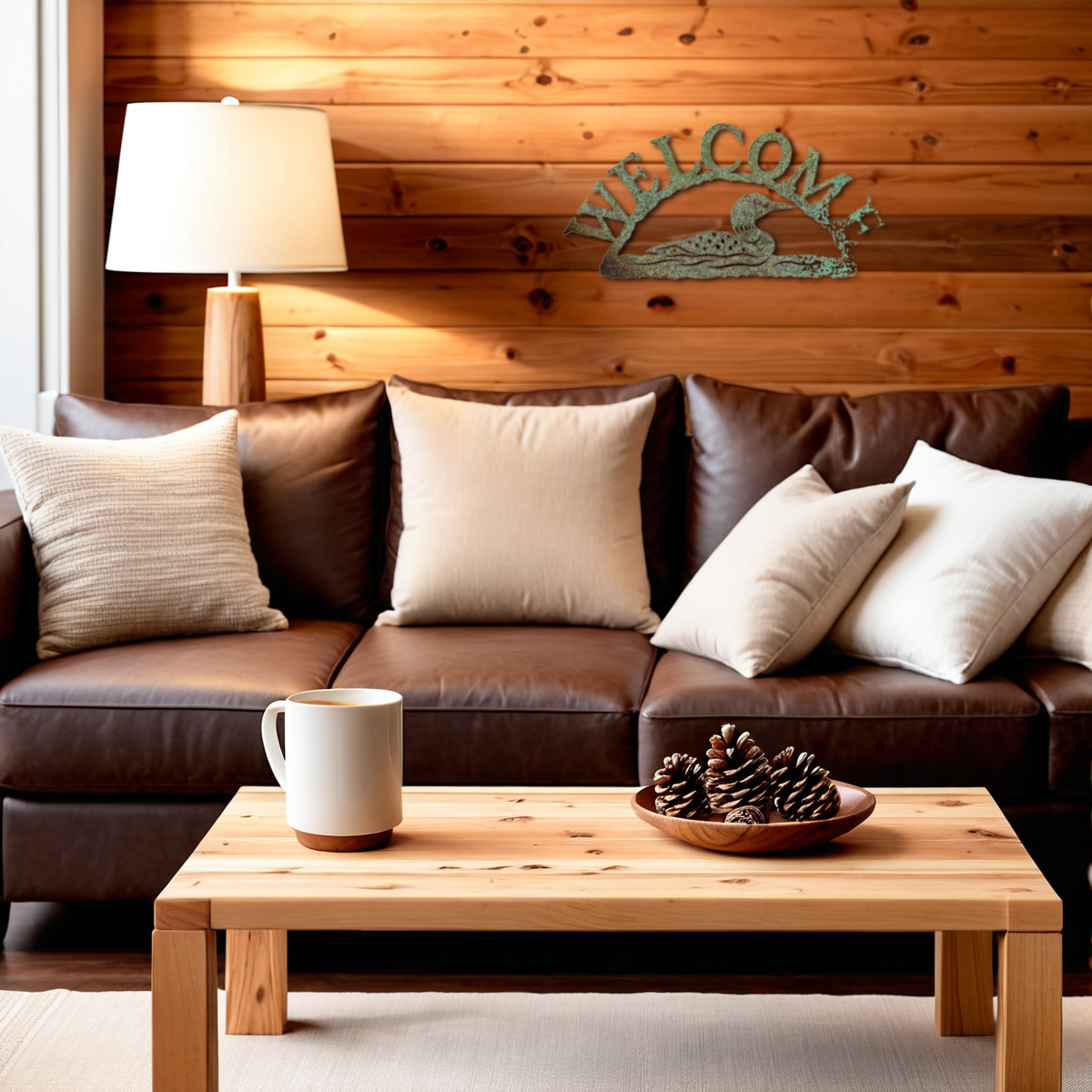 Loon Horizontal Welcome Sign