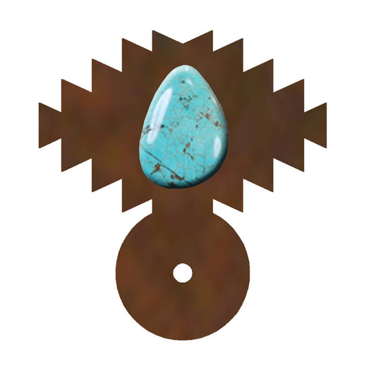 Desert Turquoise Drawer Pull