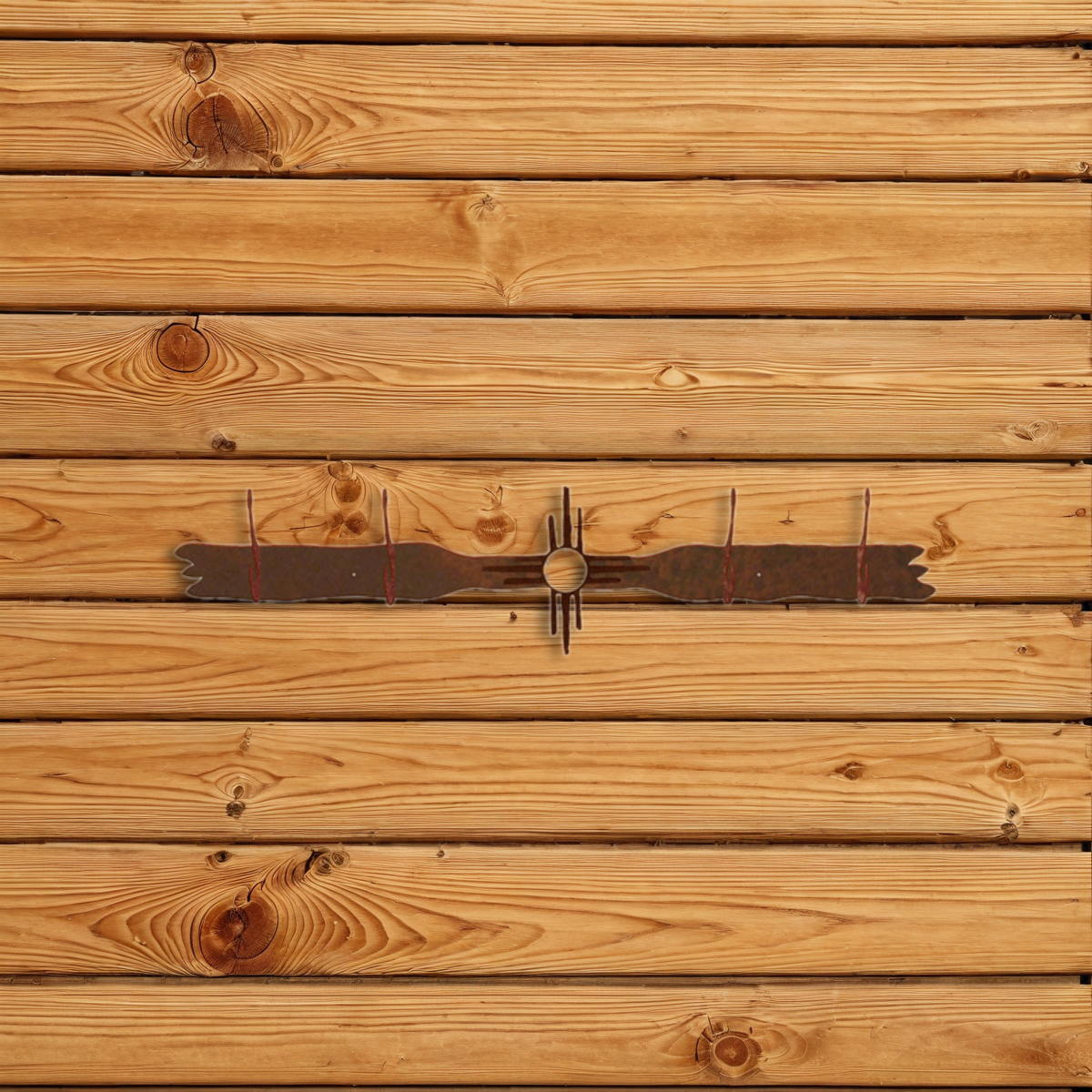 CH-5481 New Mexico Sun Burnished Four Hook